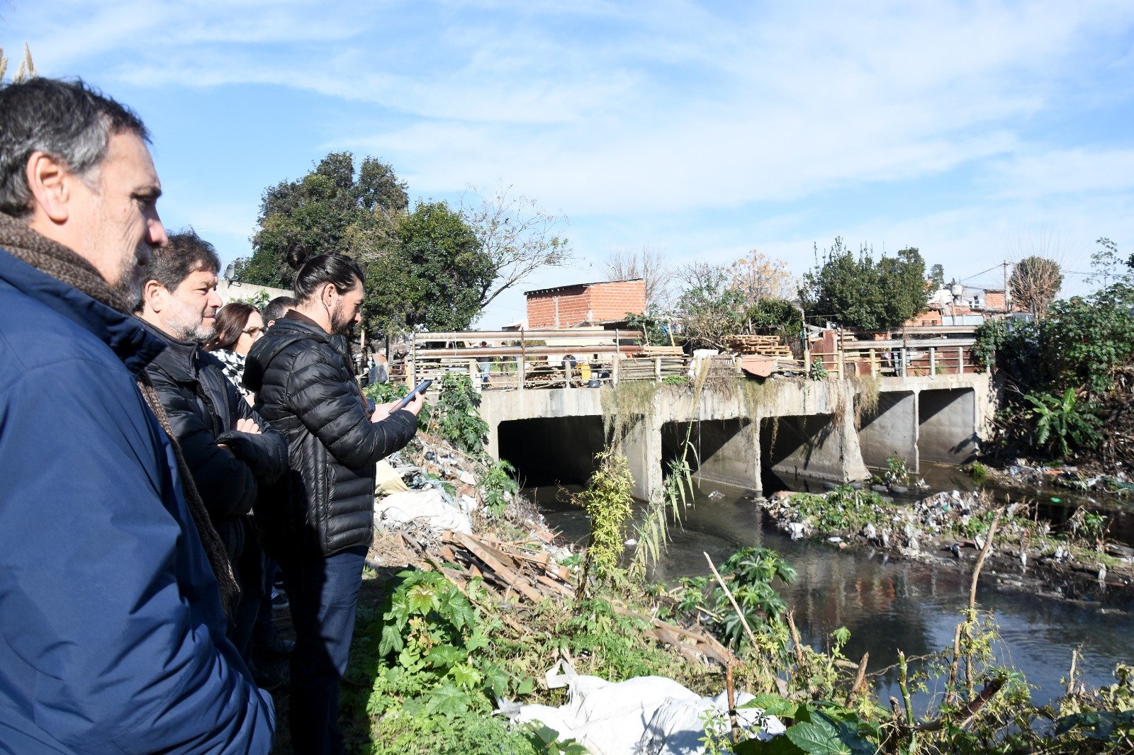 El Municipio y el COMIREC anunciaron obras para recuperar la ribera del Arroyo Morón