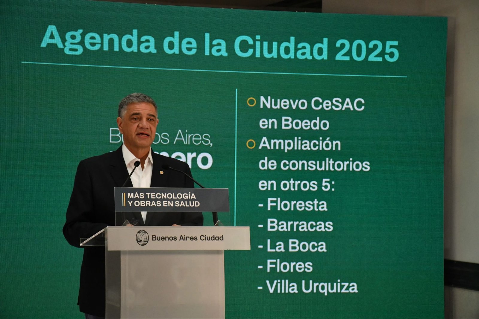 Jorge Macri anunció obras y equipamiento por más de $76.000 millones en hospitales porteños
